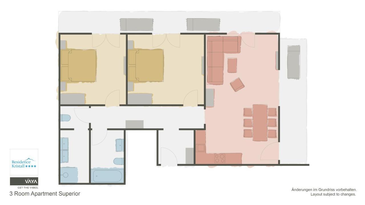 Residence Kristall By Vaya Inklusive Joker Card Saalbach-Hinterglemm Exteriér fotografie