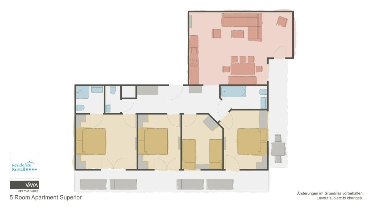 Residence Kristall By Vaya Inklusive Joker Card Saalbach-Hinterglemm Exteriér fotografie